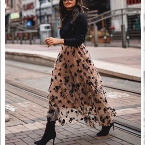 Chic Wish Maxi Skirt